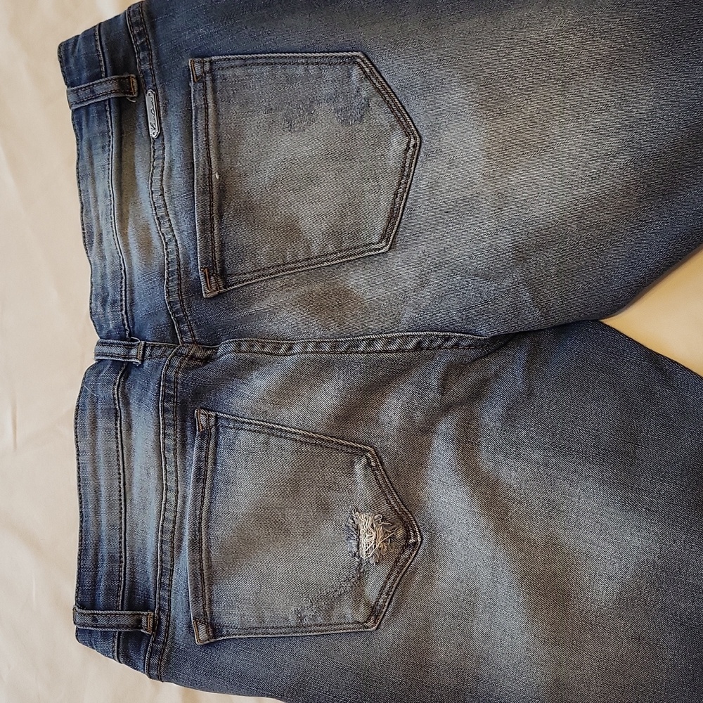 KanCan Skinny Distressed Jeans Size 9/28 - Picture 4 of 6